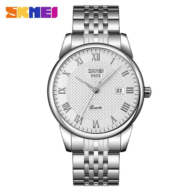 skmei time beauty men's watch cross-border hot men's quartz watch men's watch round couple watch wholesale men - Image 5
